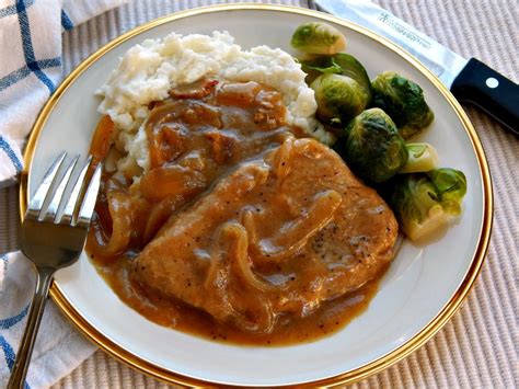 Cook on low for 4-6 hours or high for 2-3 hours. . Smothered pork chops with lipton onion soup
